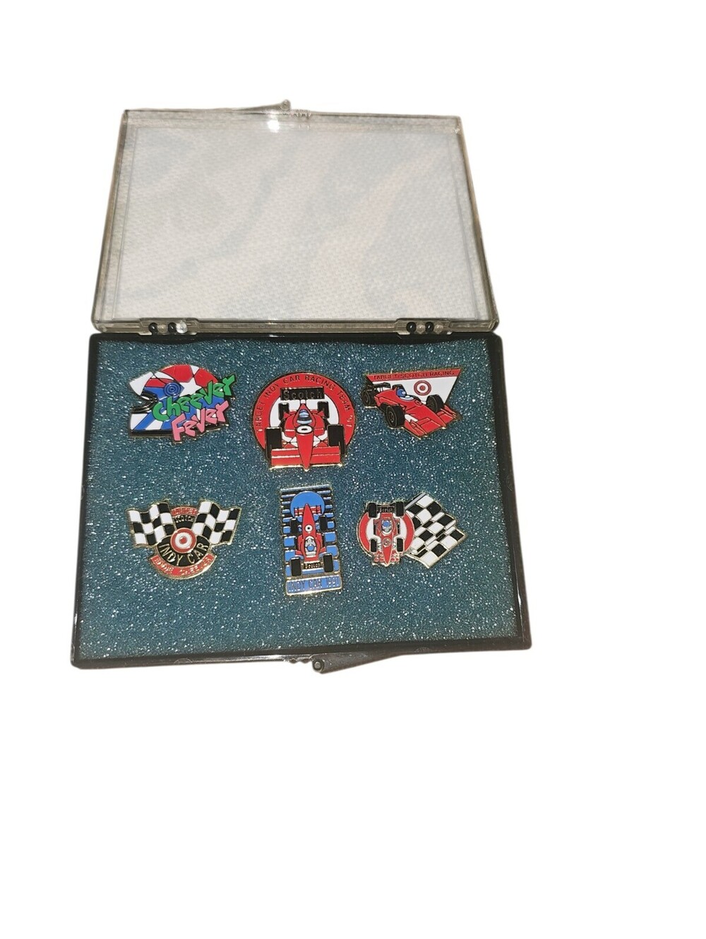 Target / Scotch Indy Car Racing 1991 Collector Pin Set with case